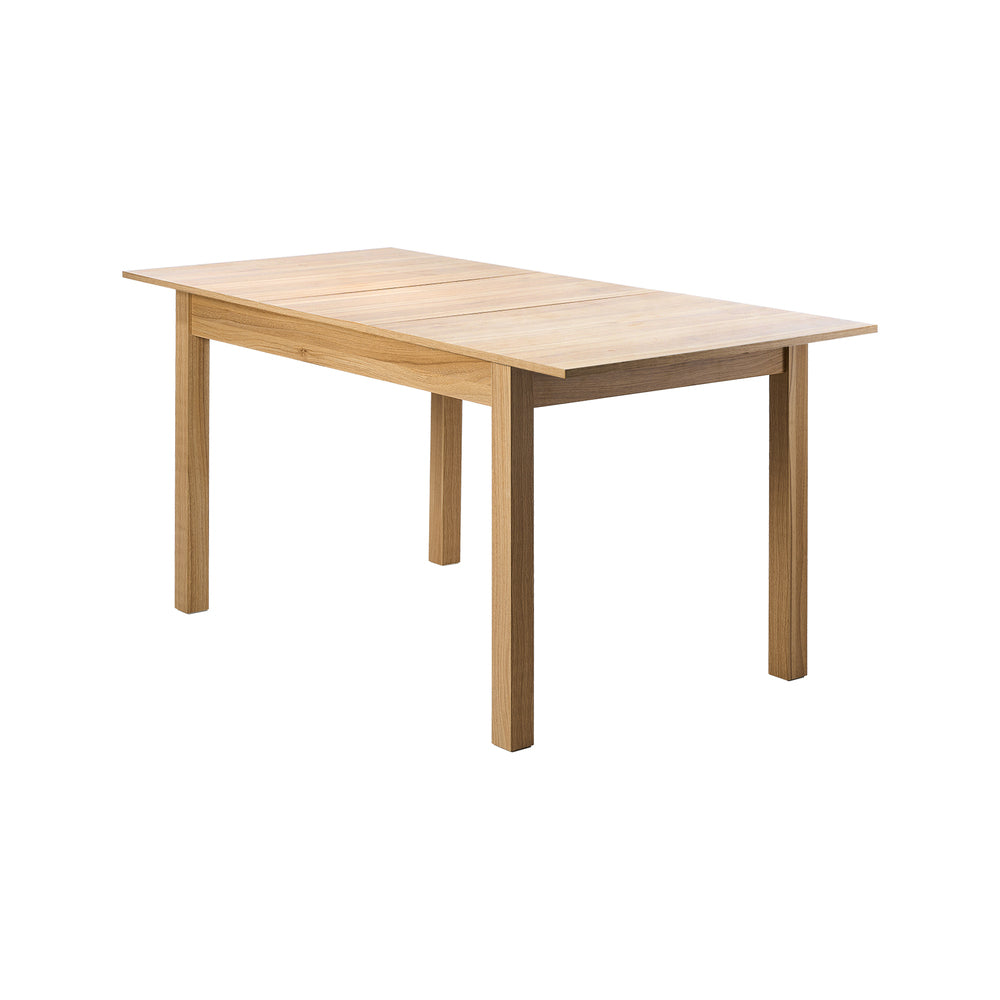 Tuscana Extendable 120-160cm Dining Table | Versatile Woodgrain Finish Modern Kitchen Table