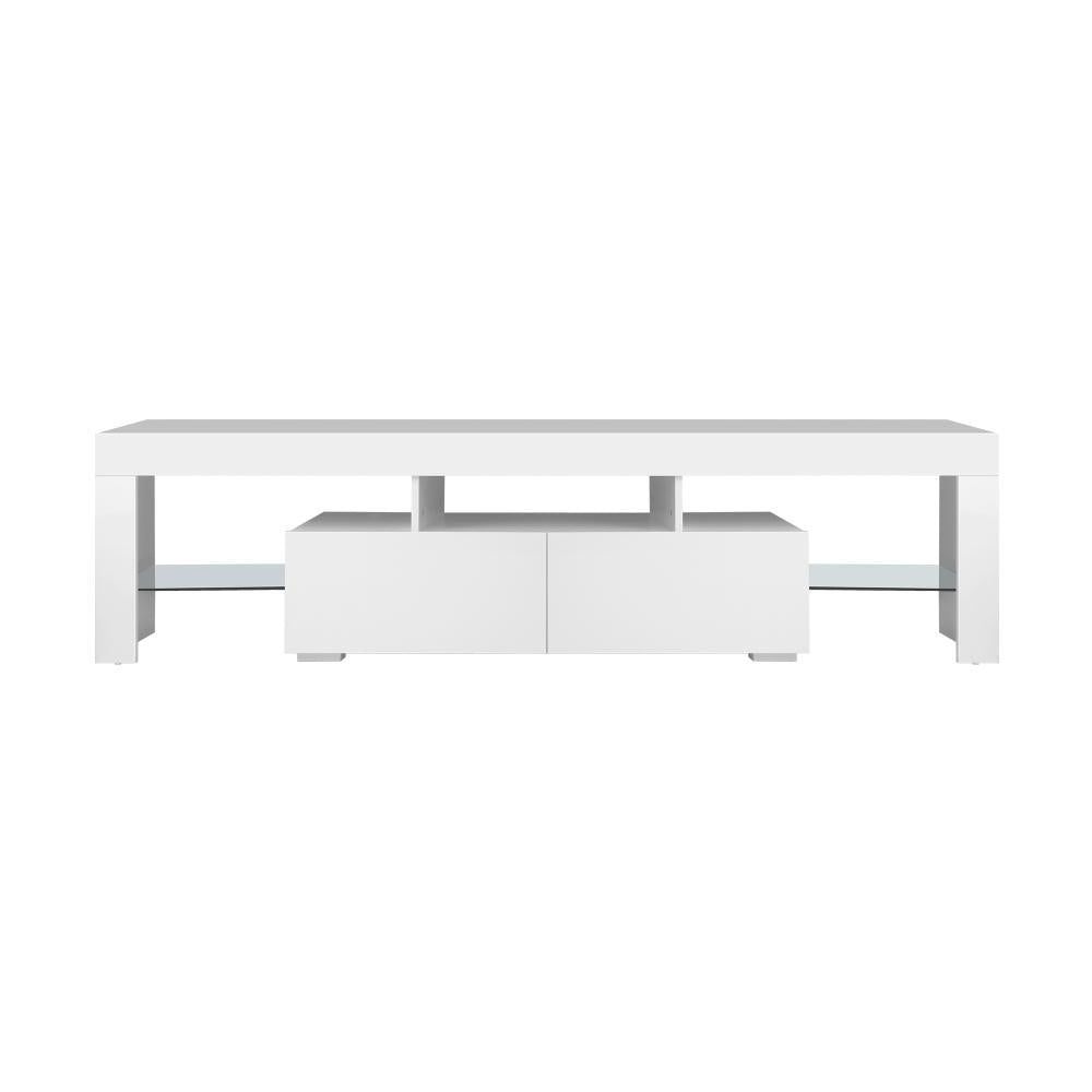 Spezia Nuvo LED 16 Light TV Cabinet 180cm Entertainment Unit | Hi Gloss TV Unit Stand