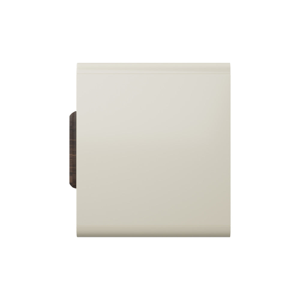 Sanremo Open Shelf 140cm TV Unit | White Retro Modern Multi Draw Entertainment Unit