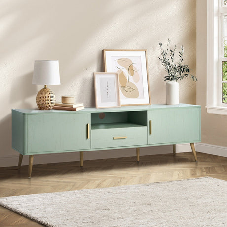 160cm Nordi Luxe TV Entertainment Unit | Scandi TV Cabinet with Storage