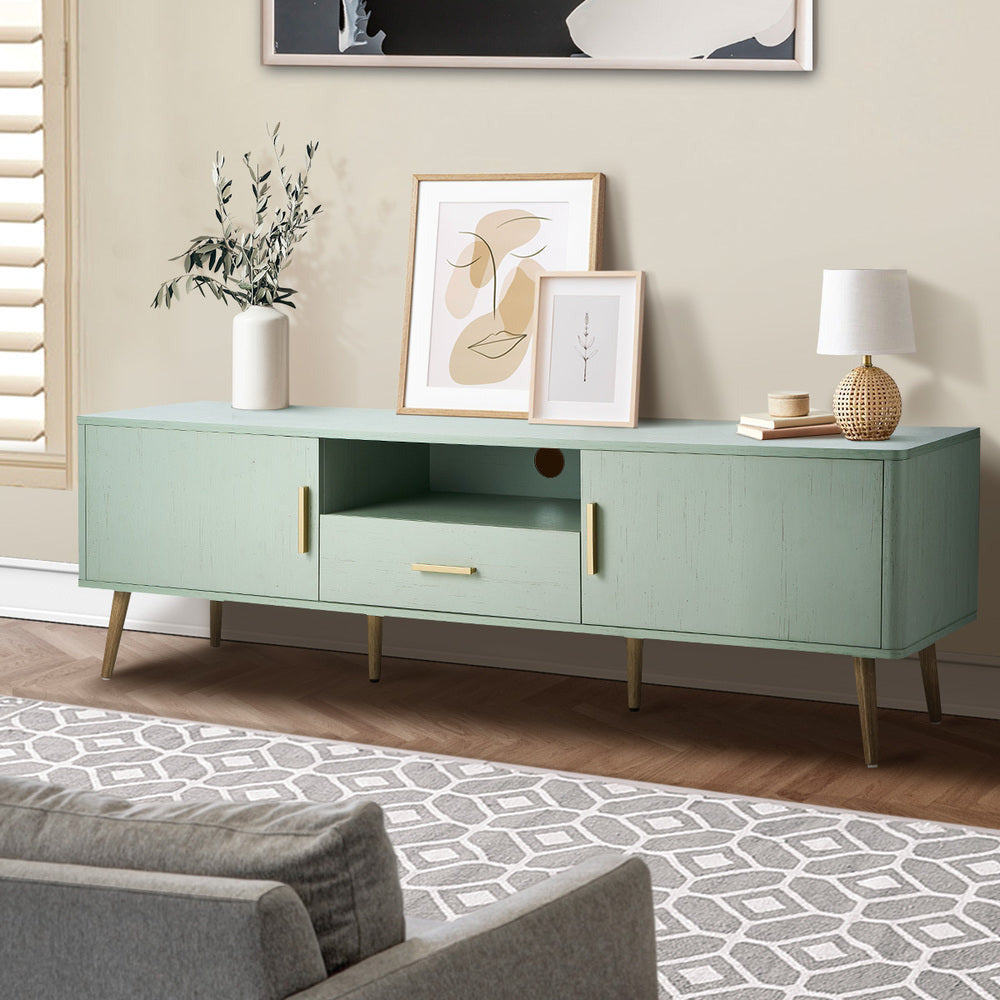 160cm Nordi Luxe TV Entertainment Unit | Scandi TV Cabinet with Storage