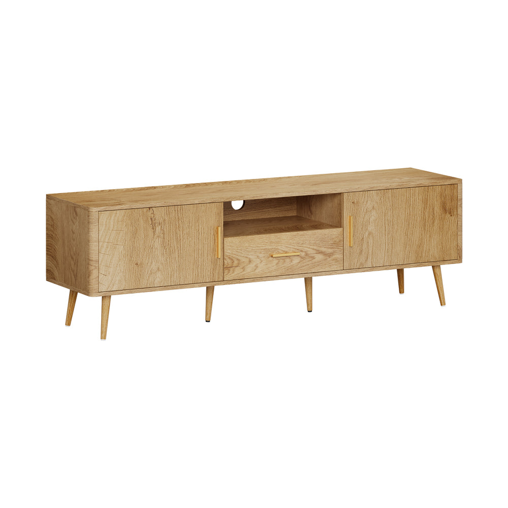 160cm Nordi Luxe TV Entertainment Unit | Scandi TV Cabinet with Storage