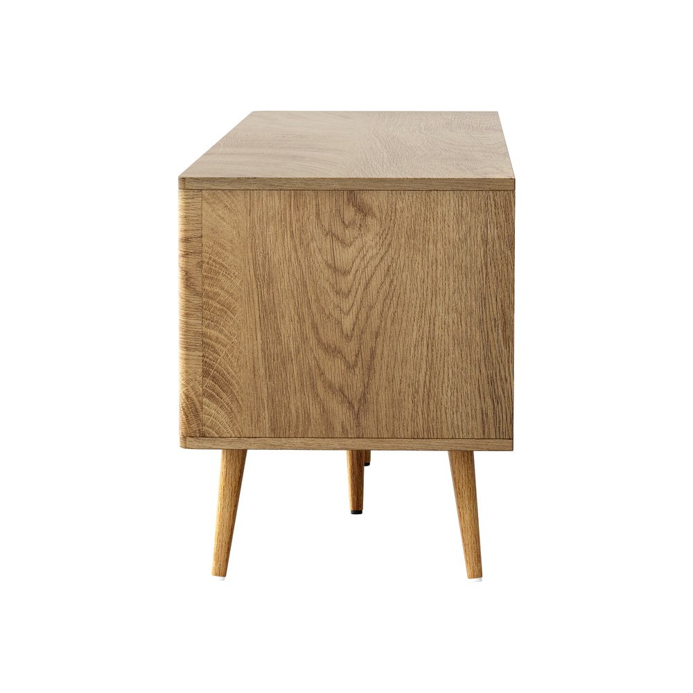 160cm Nordi Luxe TV Entertainment Unit | Scandi TV Cabinet with Storage