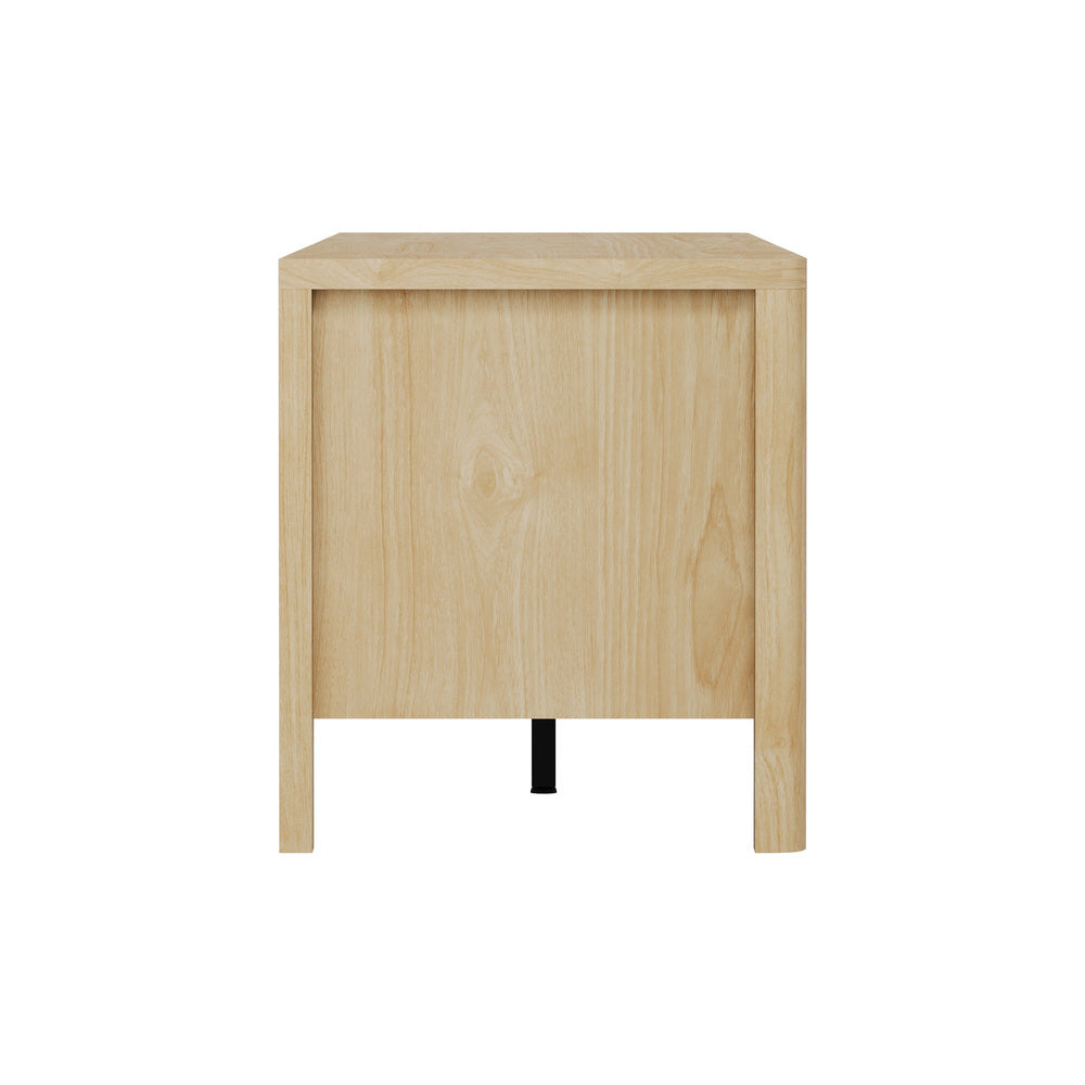 Amaro 160cm TV Entertainment Unit | Modern Style Ripple Front TV Cabinet with Storage