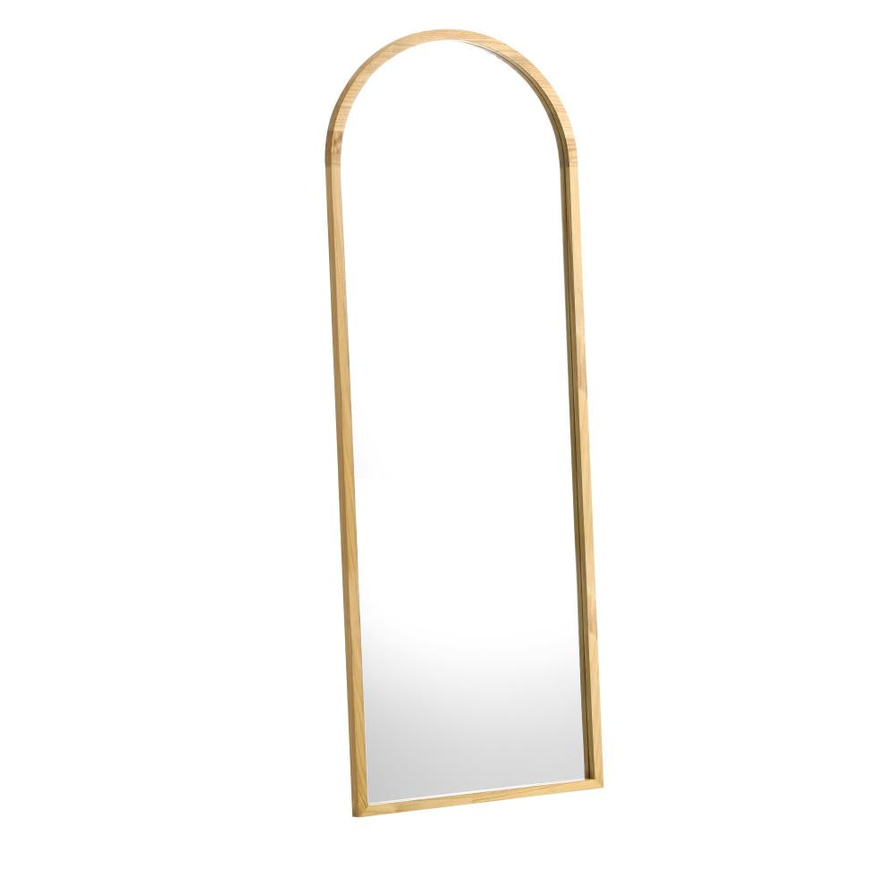 Perose Arched Wall or Floor Designer Mirror | Modern Feature Wall or Floor Mounted Décor Mirror