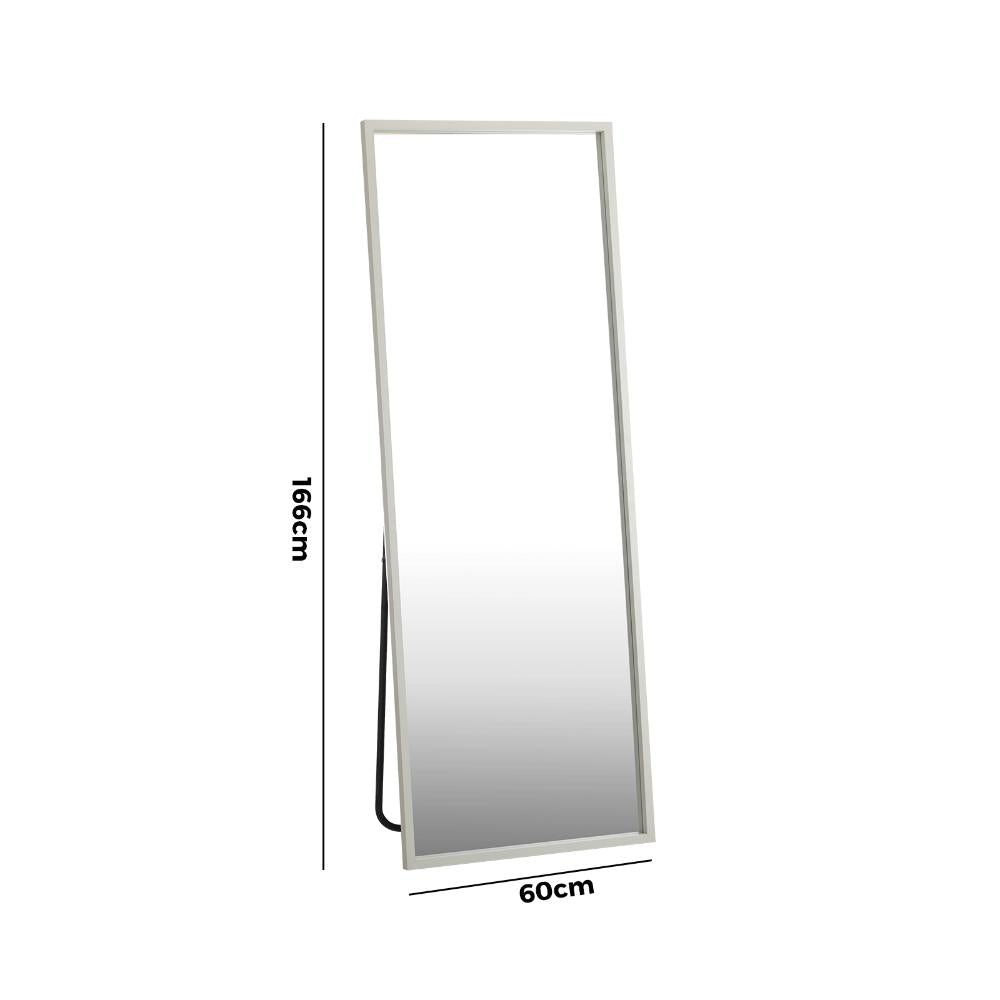 Miloso XL Floor or Free Mounted Mounted Designer Mirror |Rectangular 166 x 60cm Feature Décor Mirror