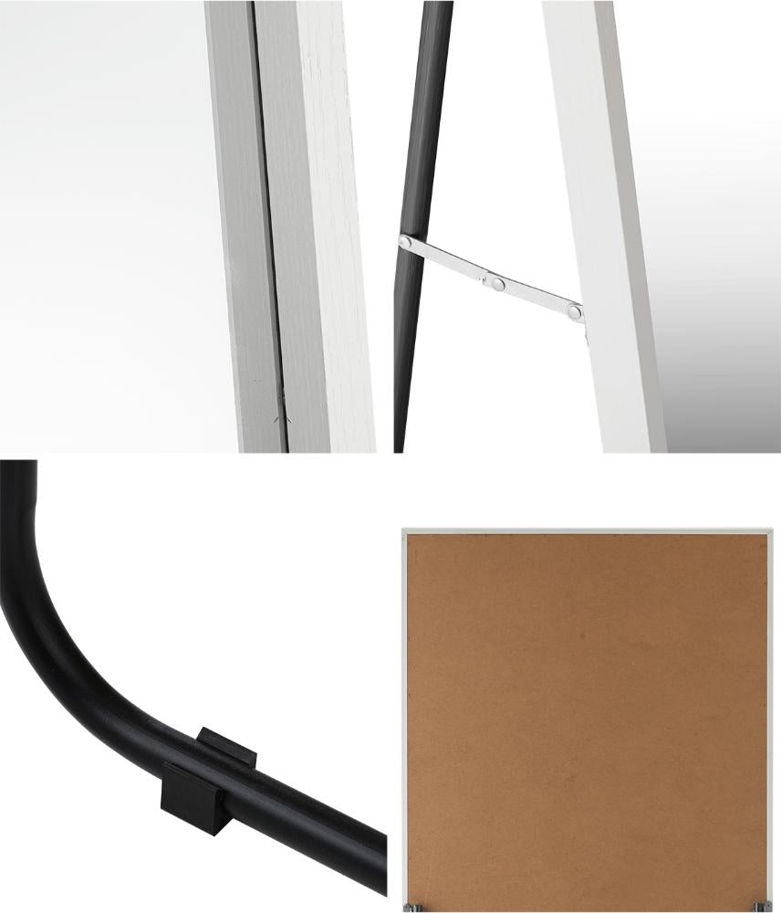 Miloso XL Floor or Free Mounted Mounted Designer Mirror |Rectangular 166 x 60cm Feature Décor Mirror