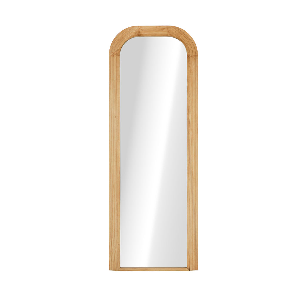 Astore Arched 165 x 60cm Wall or Floor Designer Mirror | Modern Full Length Wooden Décor Mirror