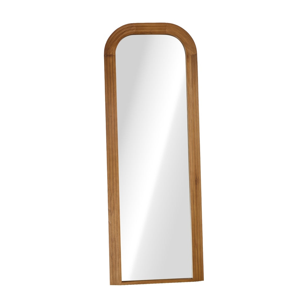 Astore Arched 165 x 60cm Wall or Floor Designer Mirror | Modern Full Length Wooden Décor Mirror