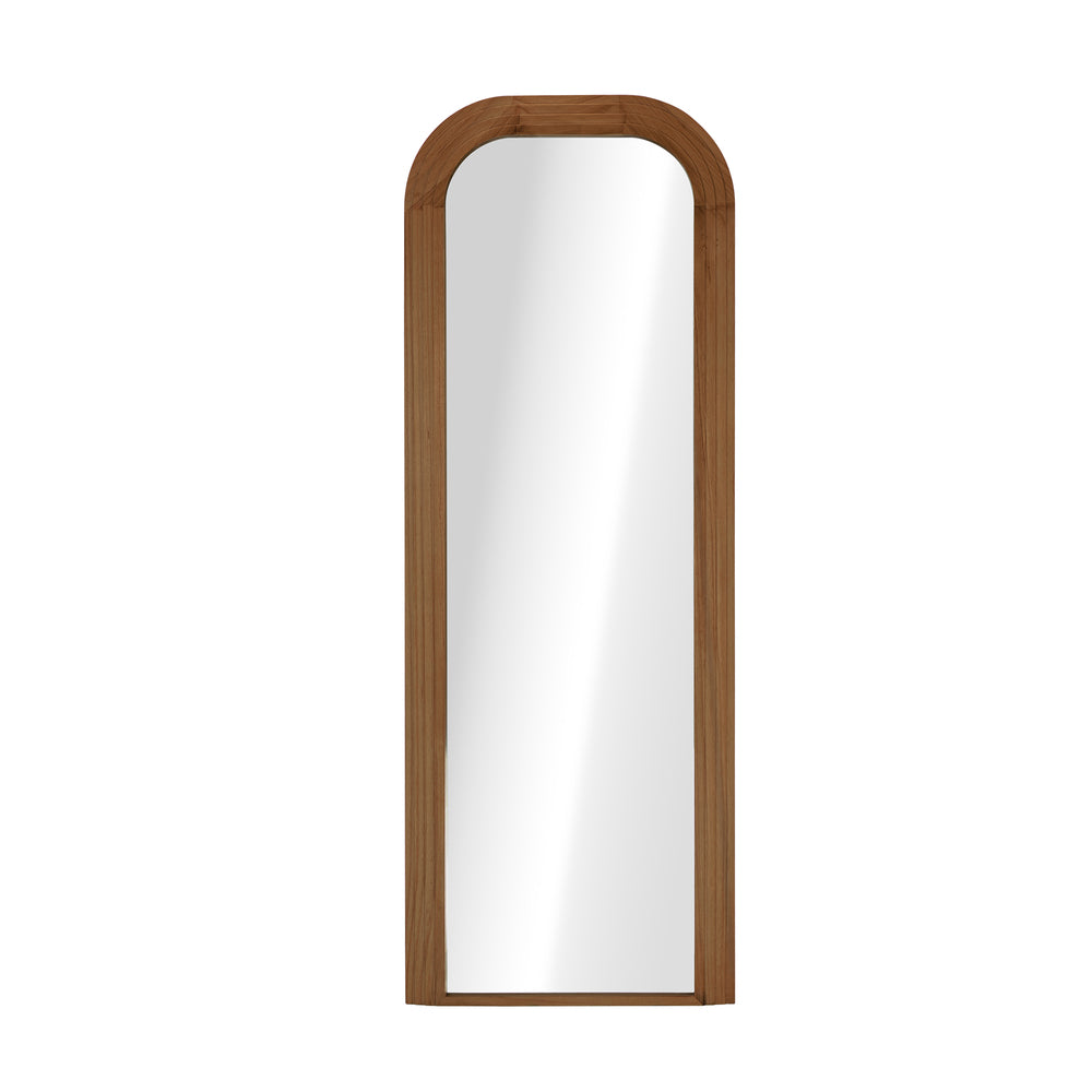 Astore Arched 165 x 60cm Wall or Floor Designer Mirror | Modern Full Length Wooden Décor Mirror