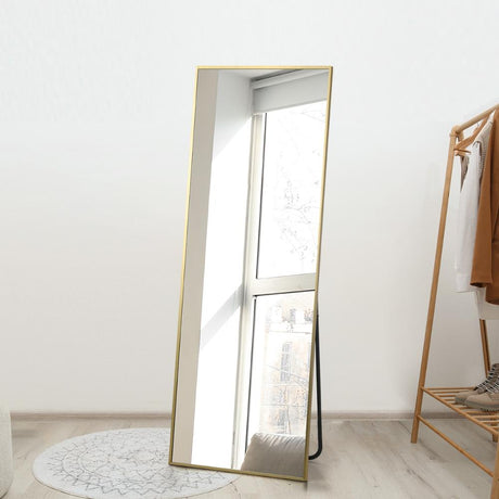 Piazzore XL Floor or Free Standing Designer Mirror | Rectangular 166 x 60cm Feature Décor Mirror