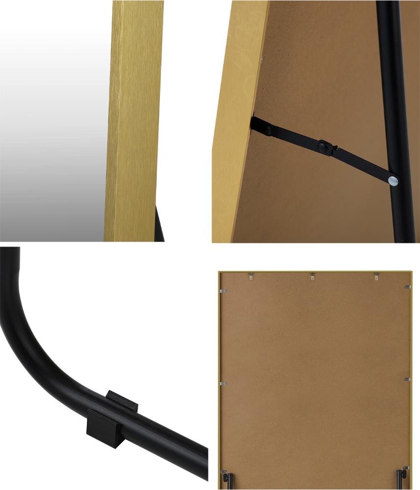 Piazzore XL Floor or Free Standing Designer Mirror | Rectangular 166 x 60cm Feature Décor Mirror