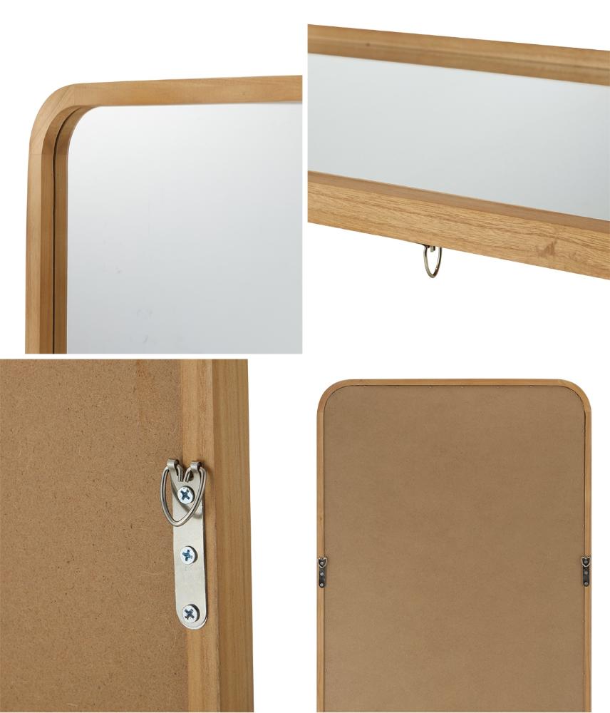 Piazzore XL Floor or Free Standing Designer Mirror | Rectangular 166 x 60cm Feature Décor Mirror