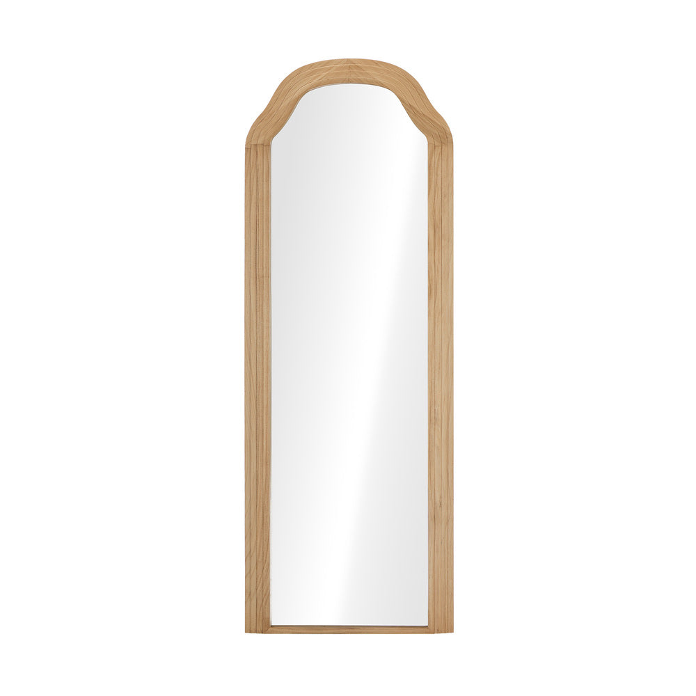 Versailles Arched 165 x 60cm Wall or Floor Designer Mirror | Modern Full Length Wooden Décor Mirror