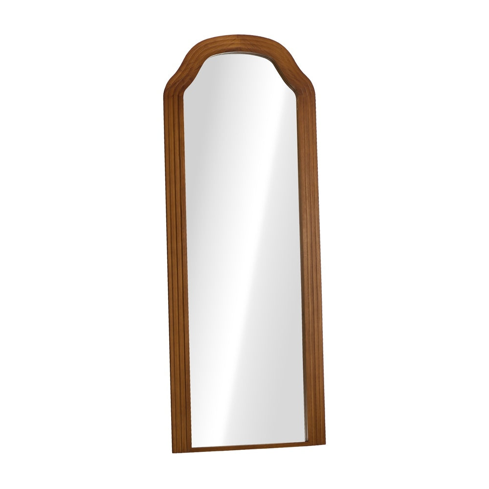 Versailles Arched 165 x 60cm Wall or Floor Designer Mirror | Modern Full Length Wooden Décor Mirror
