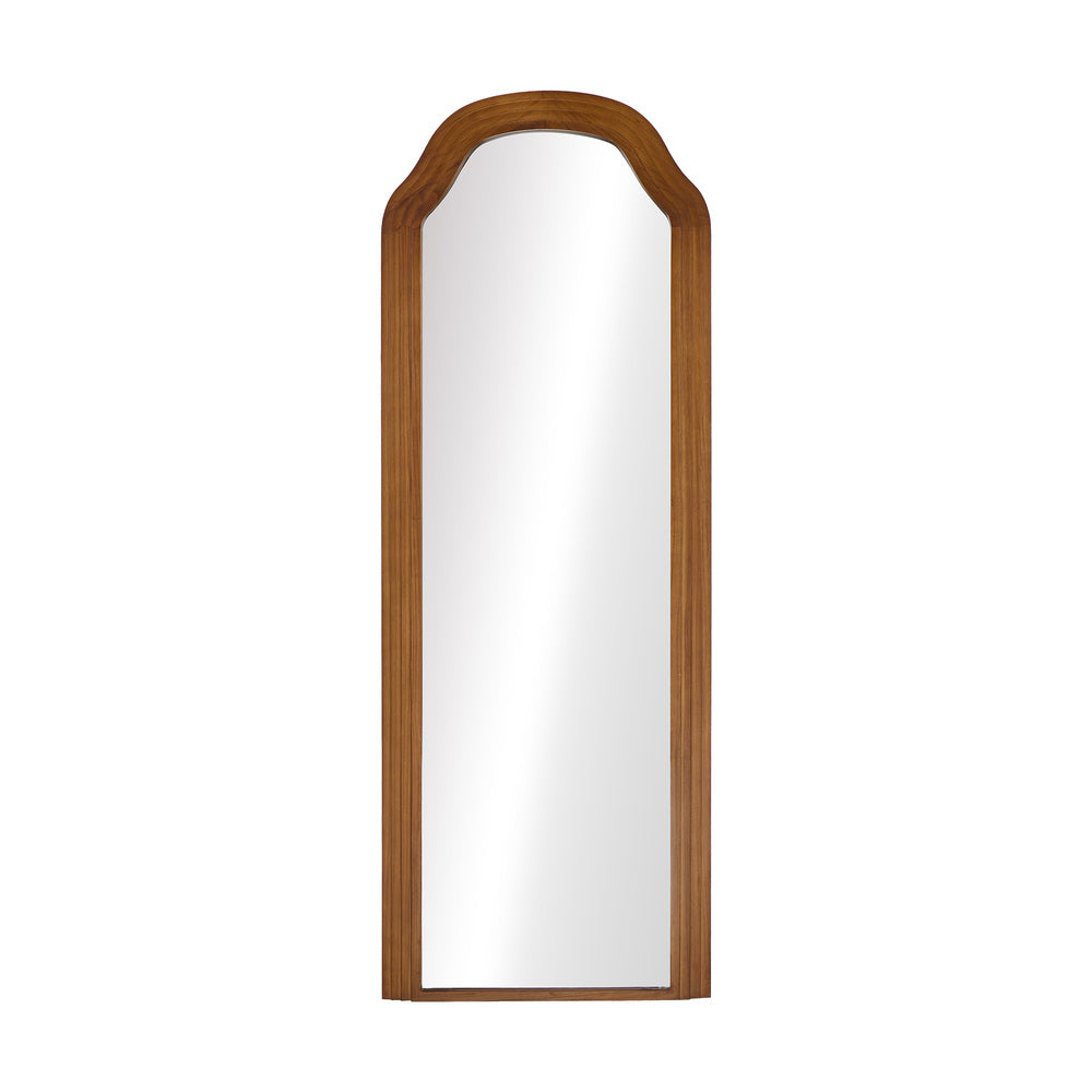 Versailles Arched 165 x 60cm Wall or Floor Designer Mirror | Modern Full Length Wooden Décor Mirror
