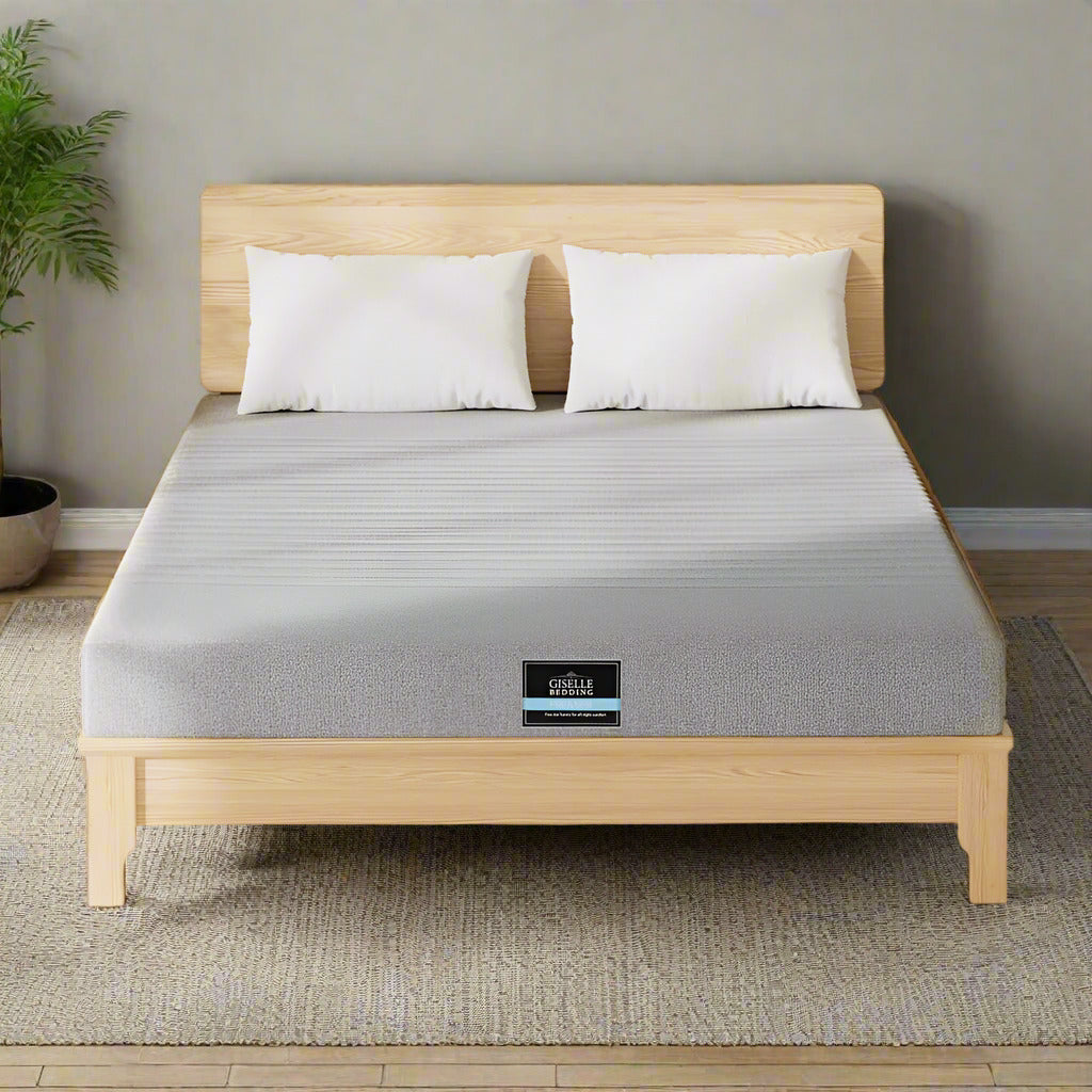 Luxore 7 Zone Bamboo Charcoal Cool Gel Infused Memory Foam Mattress | 15cm Medium Firm Eco Bamboo Soft Mattress