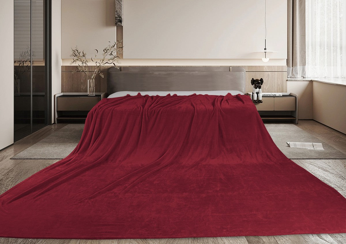 Ramesses Luxury Winter Warmth Giant Oversized Family Blanket | 315cm x 315cm Cozy Warm Plush Blanket