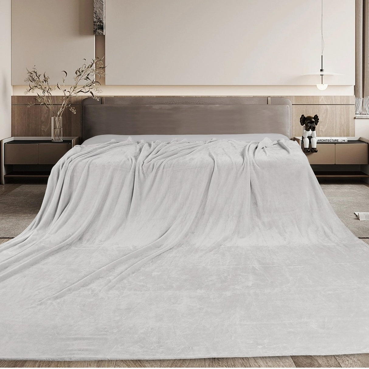 Ramesses Luxury Winter Warmth Giant Oversized Family Blanket | 315cm x 315cm Cozy Warm Plush Blanket