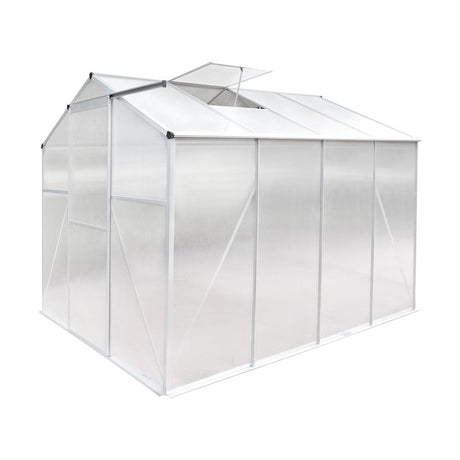 Gardeena Aluminium Frame Polycarbon Large Greenhouse | Vegetable Growing Walk In Greenhouse