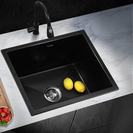 Super High Quality Granite Stone Composite Kitchen Sink in Black or White | Kitchen Laundry Granite Sinks