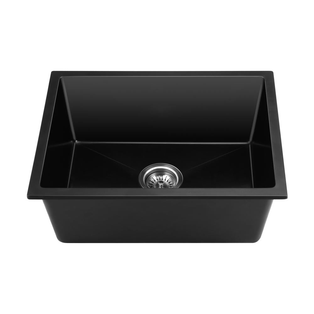 Super High Quality Granite Stone Composite Kitchen Sink in Black or White | Kitchen Laundry Granite Sinks