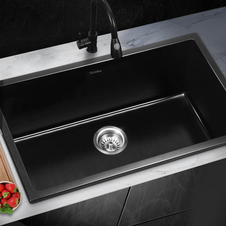 Super High Quality Granite Stone Composite Kitchen Sink in Black or White | Kitchen Laundry Granite Sinks