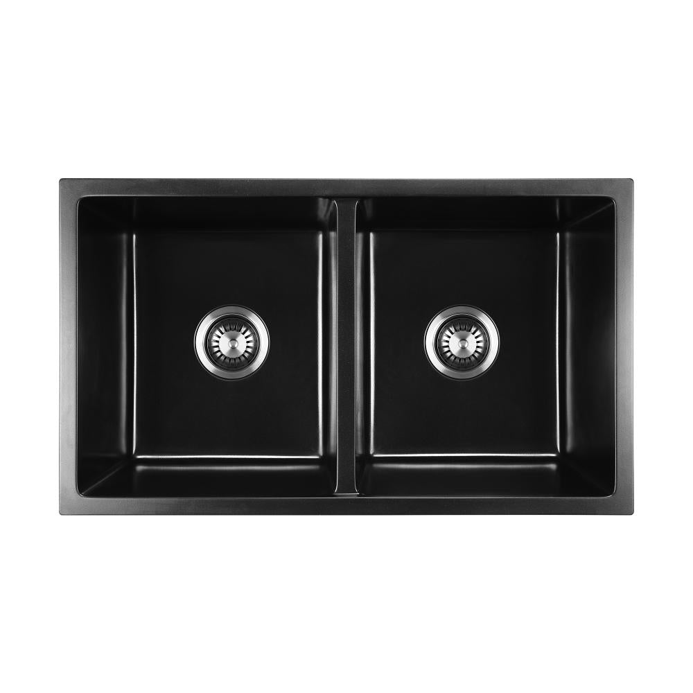 Super High Quality Granite Stone Composite Kitchen Sink in Black or White | Kitchen Laundry Granite Sinks