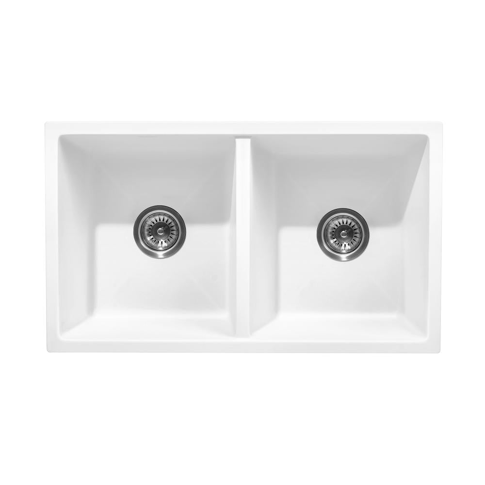 Super High Quality Granite Stone Composite Kitchen Sink in Black or White | Kitchen Laundry Granite Sinks