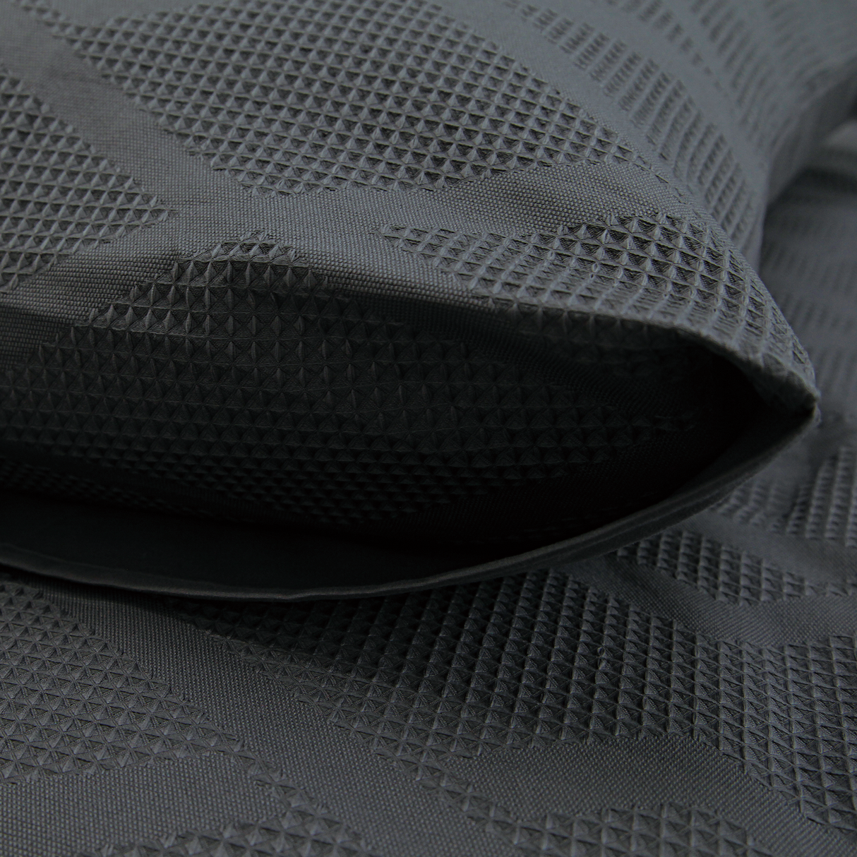 Ramesses Premium 3pc Jacquard Waffle Comforter Set | Summer Breathable 3 Piece Coverlet Set