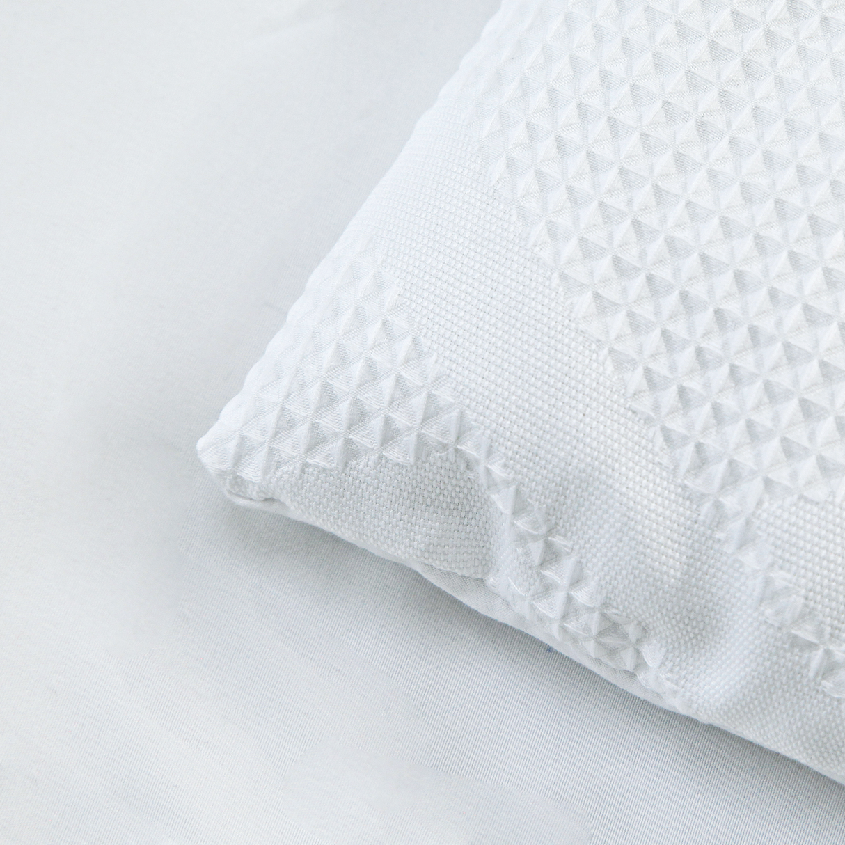 Ramesses Premium 3pc Jacquard Waffle Comforter Set | Summer Breathable 3 Piece Coverlet Set