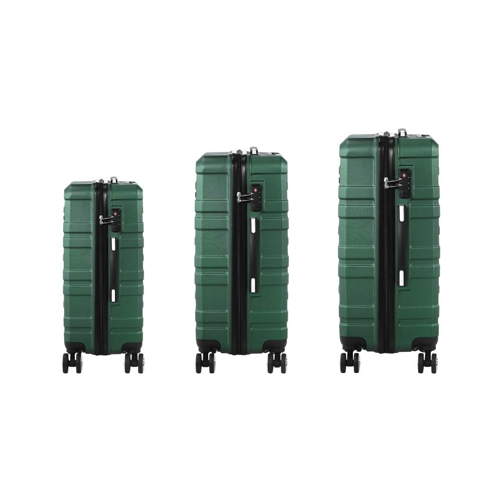 Rimoli Durabale 3pc Hardcase Luggage Set | Premium Lightweight 360 Spinner Wheels Suitcase Travel Set