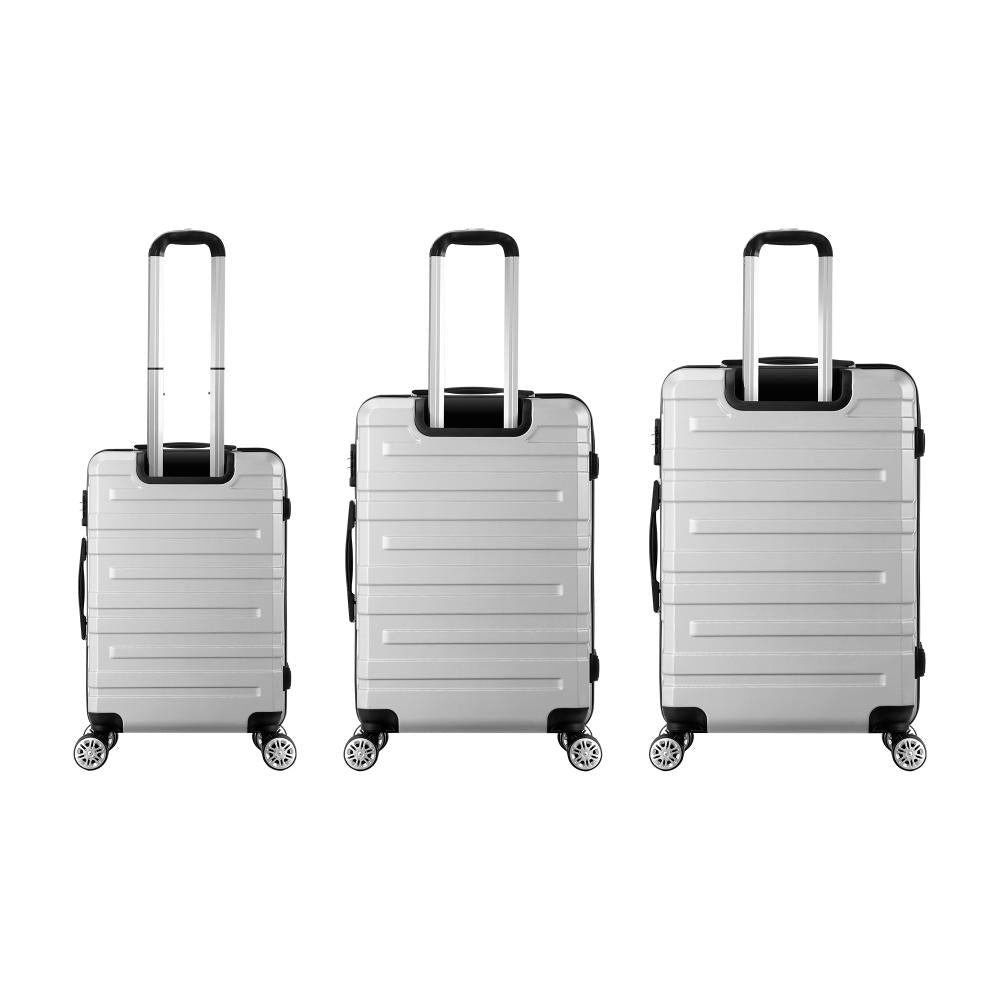 Rimoli Durabale 3pc Hardcase Luggage Set | Premium Lightweight 360 Spinner Wheels Suitcase Travel Set