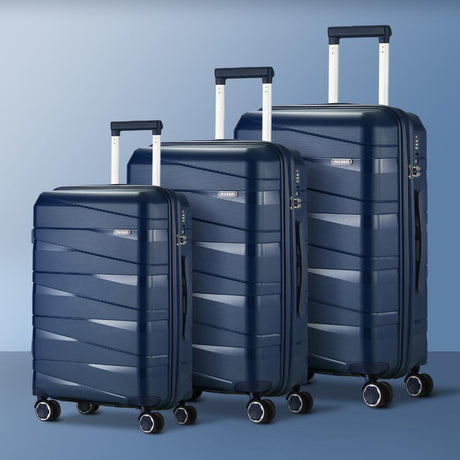 Imola Durabale 3pc Hardcase Luggage Set | Premium Lightweight 360 Spinner Wheels Suitcase