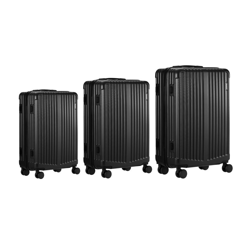 Sforza Durabale 3pc Hardcase Luggage Set | Premium Lightweight 360 Spinner Wheels Suitcase