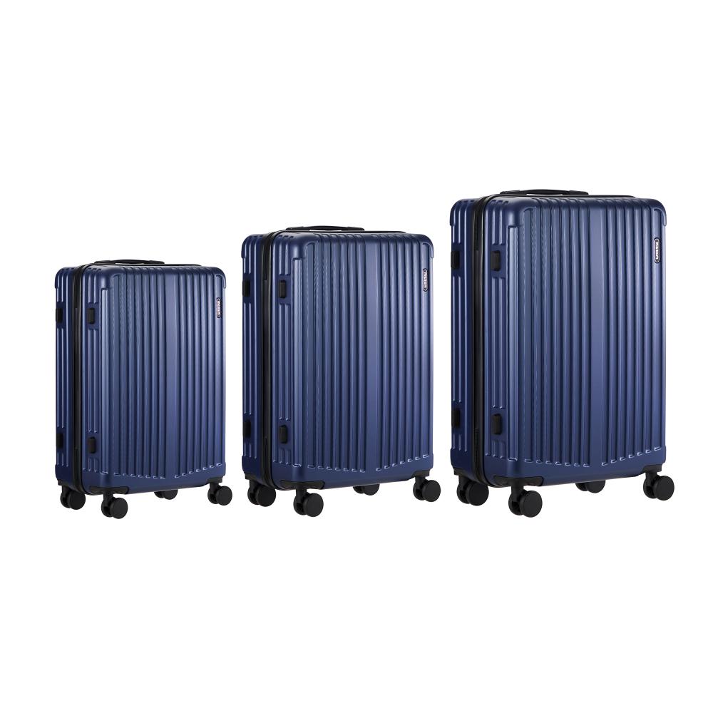 Sforza Durabale 3pc Hardcase Luggage Set | Premium Lightweight 360 Spinner Wheels Suitcase