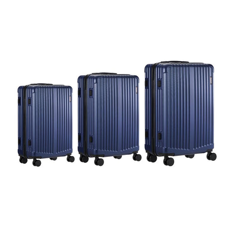Sforza Durabale 3pc Hardcase Luggage Set | Premium Lightweight 360 Spinner Wheels Suitcase
