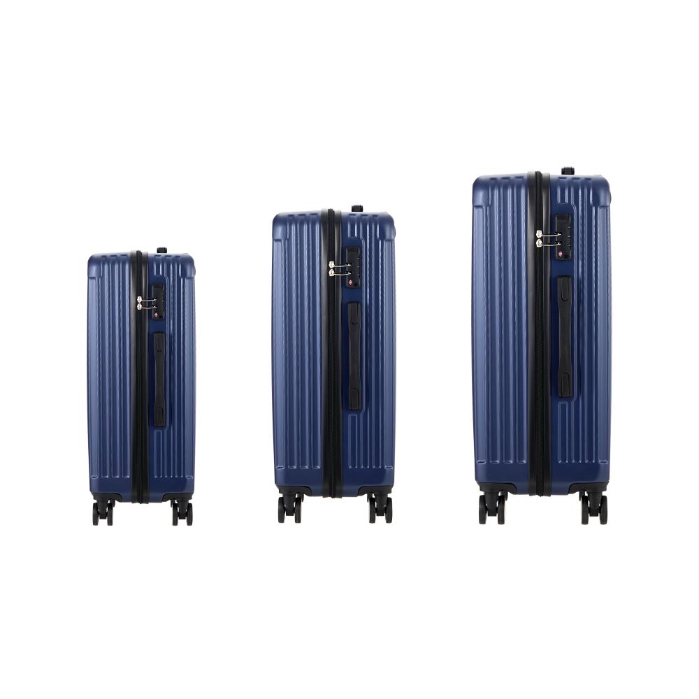 Sforza Durabale 3pc Hardcase Luggage Set | Premium Lightweight 360 Spinner Wheels Suitcase