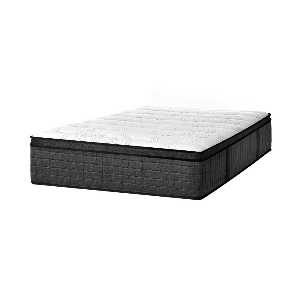 Allure Ultra Plush Latex 9 Zone Dreameasy 34cm Mattress | Full Body Support Medium Firm Hypo Allergenic Bed Mattress