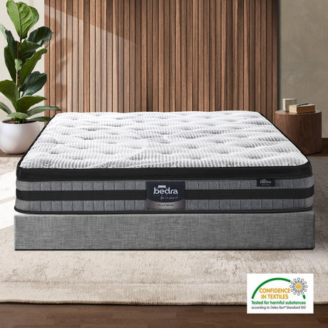 Multi Zone Super Cool Gel and Bonnell Spring Premium Mattress | Shock Absorbing Medium Firm 22cm Mattress