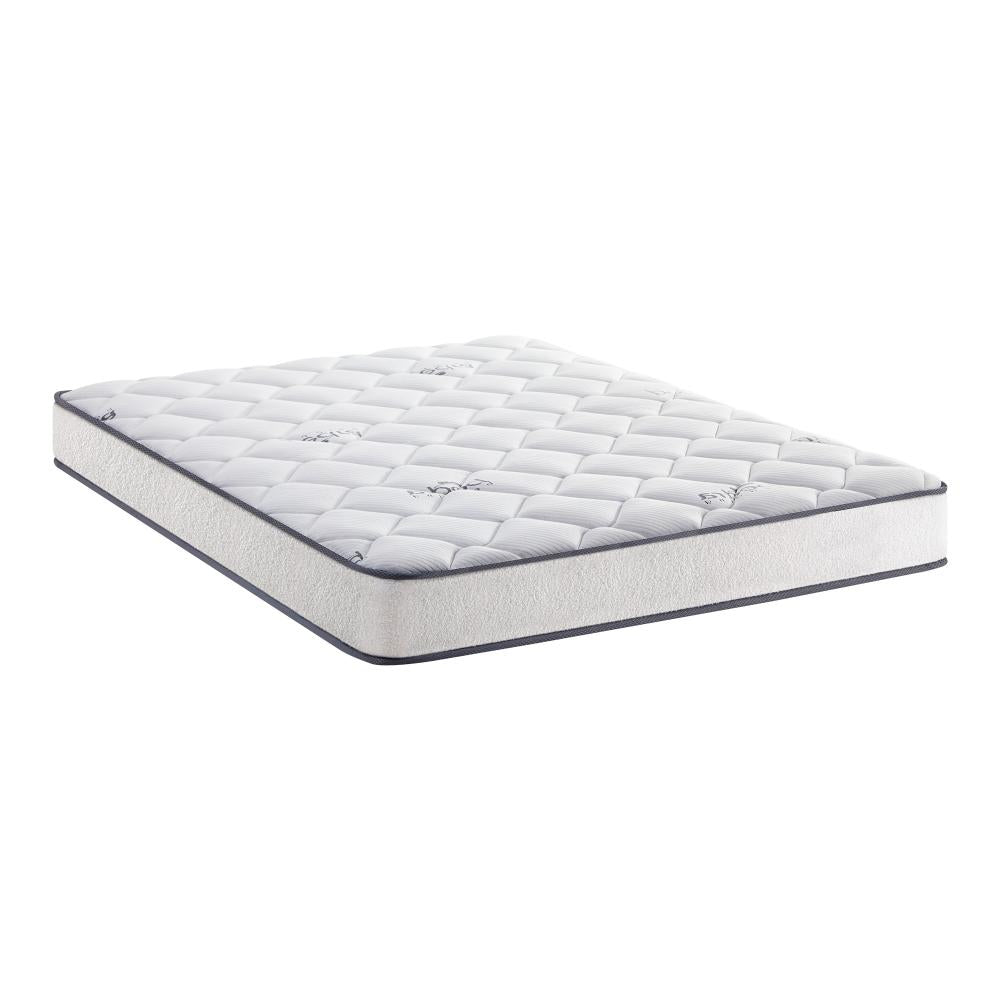 Teddy Boucle 6 Turn Coil Spring Medium Firm 16cm Mattress | Full Body Support Ventialted  Hypo Allergenic Mattress