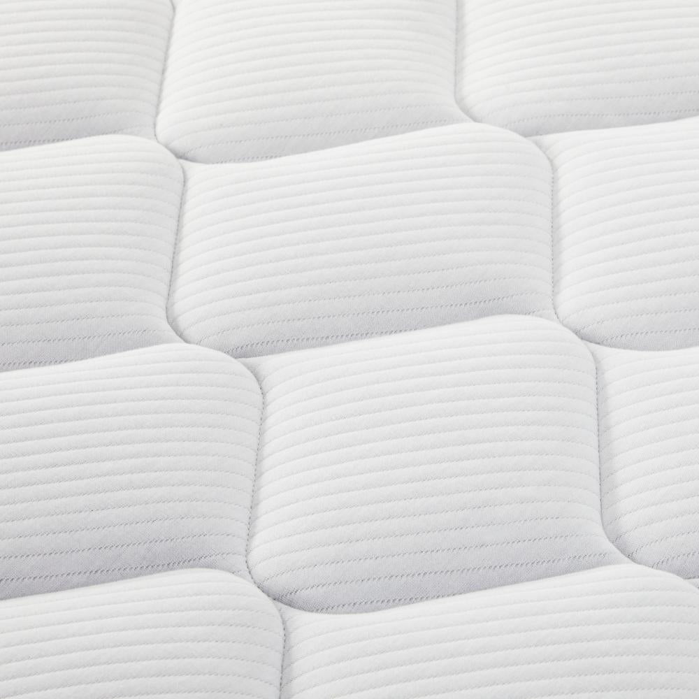 Teddy Boucle 6 Turn Coil Spring Medium Firm 16cm Mattress | Full Body Support Ventialted  Hypo Allergenic Mattress