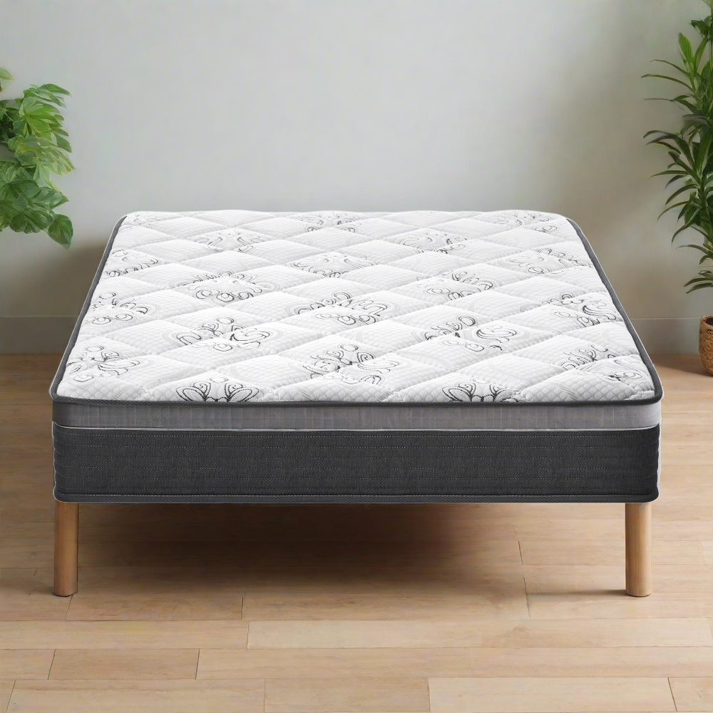 Sleep Luxe Extra Firm 6 Layer 30cm Pocket Spring Mattress | Superior Back Support Firm Bed Mattress