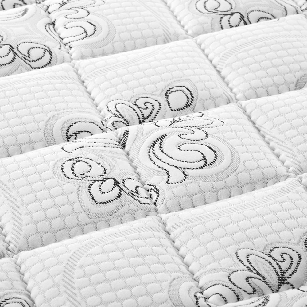 Sleep Luxe Extra Firm 6 Layer 30cm Pocket Spring Mattress | Superior Back Support Firm Bed Mattress