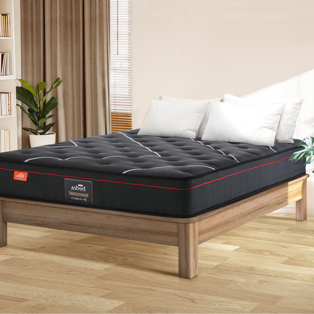 Santo Milo 7 Layer Dreameasy Memory Gel 22cm Mattress | Full Body Support Medium Firm Hypo Allergenic Matrress