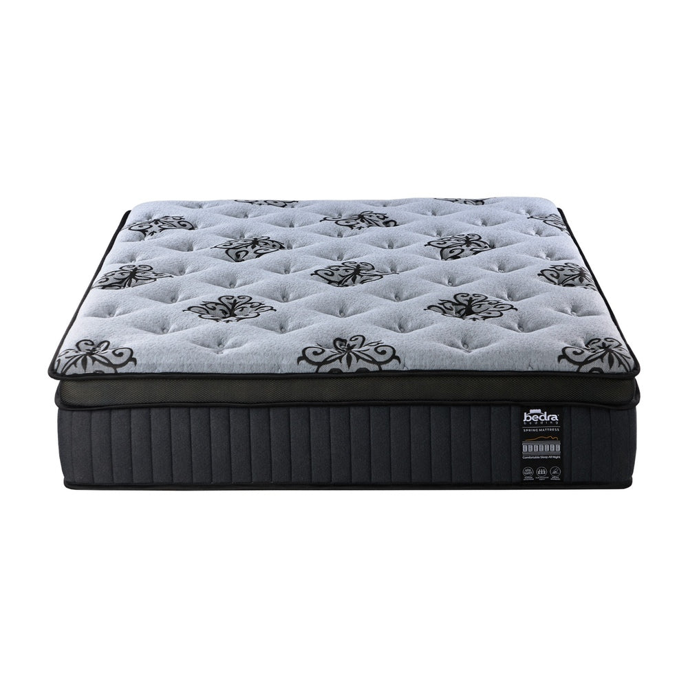 Prestige 32cm Bamboo Charcoal Infused 5 Zone Pocket Spring Mattress | Anti Disturbance Medium Firm Eco Mattress