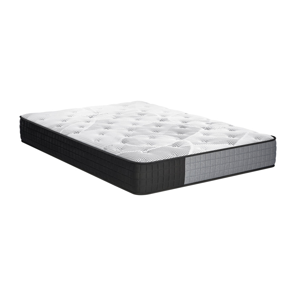 Sleep Luxe Extra Firm Seven Layer 24cm Pocket Spring Mattress | Superior Back Support Firm Top Bed Mattress