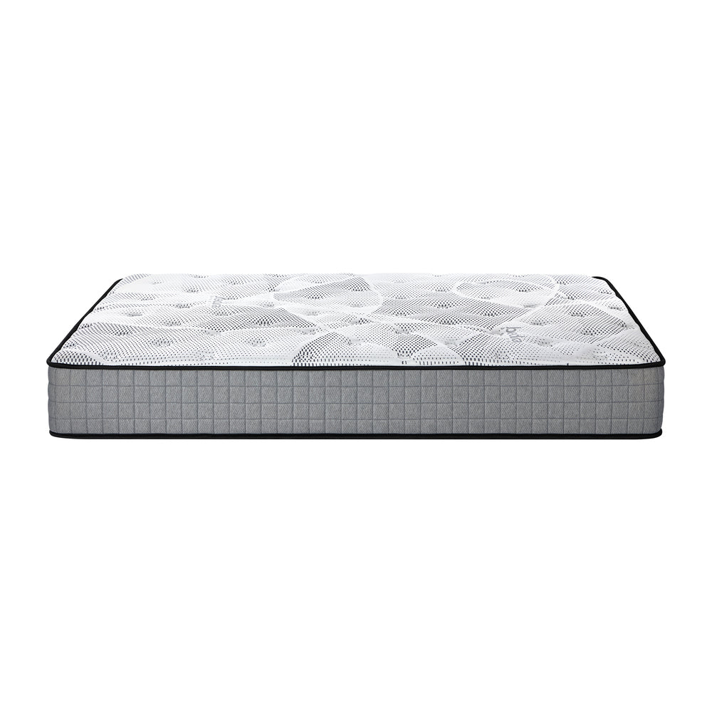 Sleep Luxe Extra Firm Seven Layer 24cm Pocket Spring Mattress | Superior Back Support Firm Top Bed Mattress