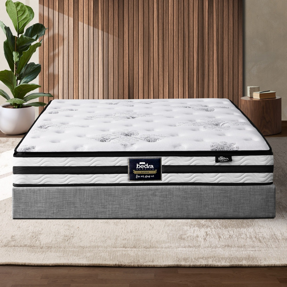 Aura Dreameasy 7 Layer Bonnell Spring Premium Mattress | Shock Absorbing Medium Firm 22cm Mattress