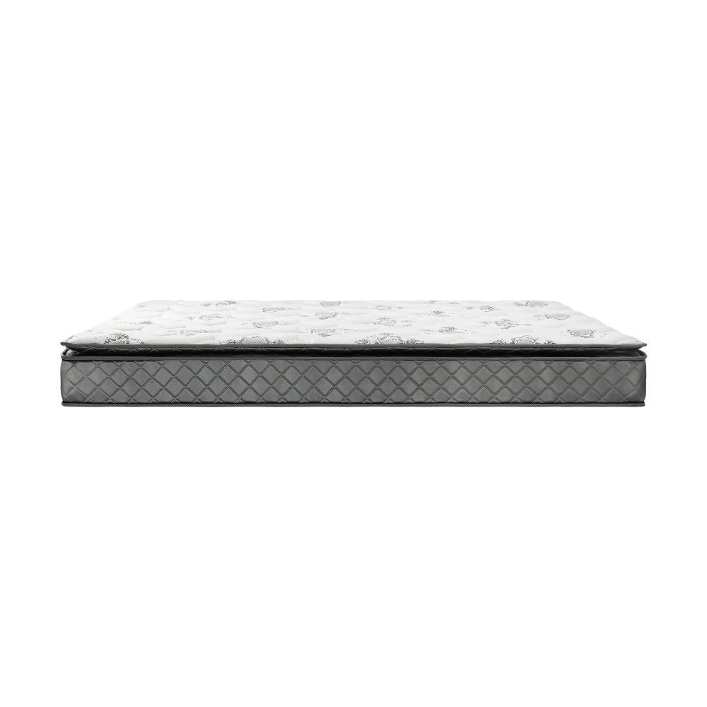 Pulsar 6 Turn Coil Bonnell Spring Plush 21cm Mattress | Full Body Support Ventialted Medium Firm Mattress